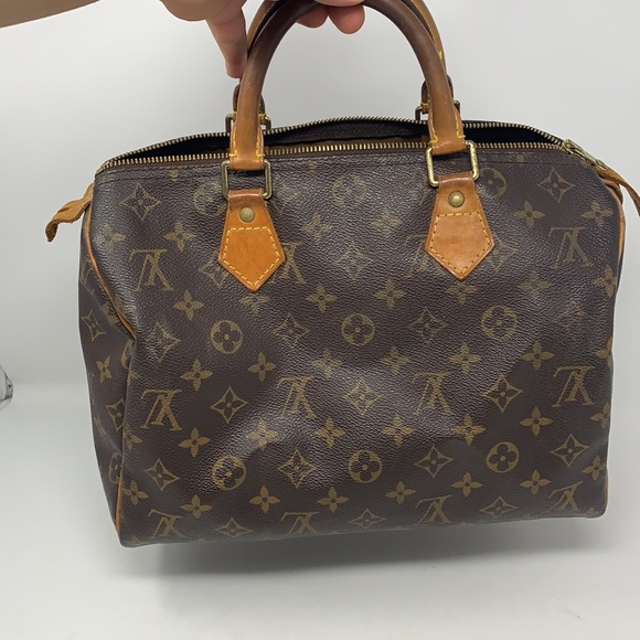 authentic Louis Vuitton Hand Bag Speedy 30 tote bag - Picture 3 of 16